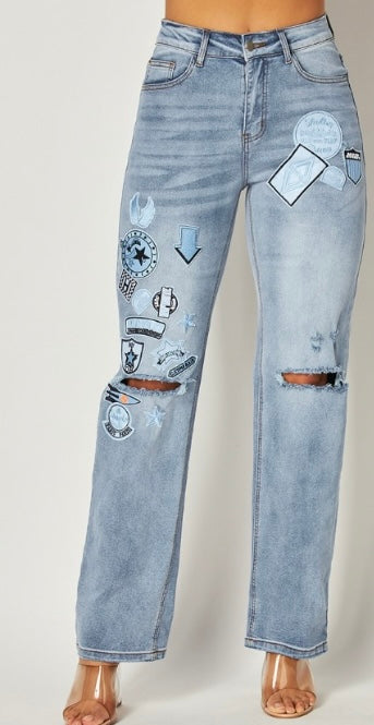 Infinite Patch Jeans